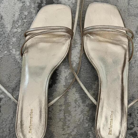 Reformation Alice Heeled Sandals - Picture 3 of 6